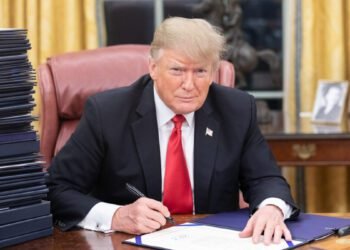 What decisions Trump took on the First Day as US President ?