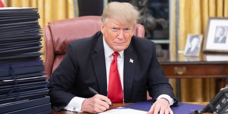 What decisions Trump took on the First Day as US President ?