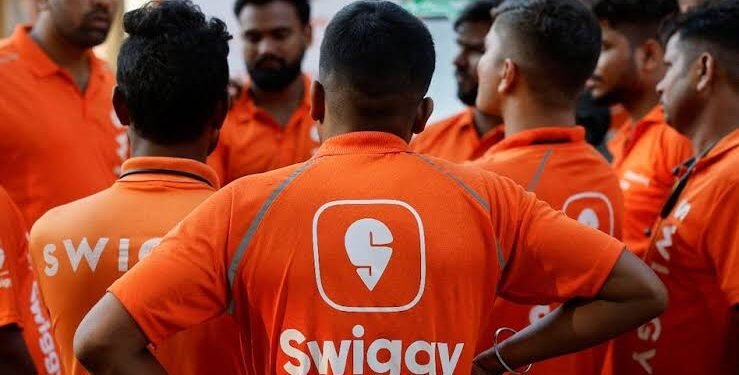 Swiggy Shares Fall below IPO Price Amid Market Pressure