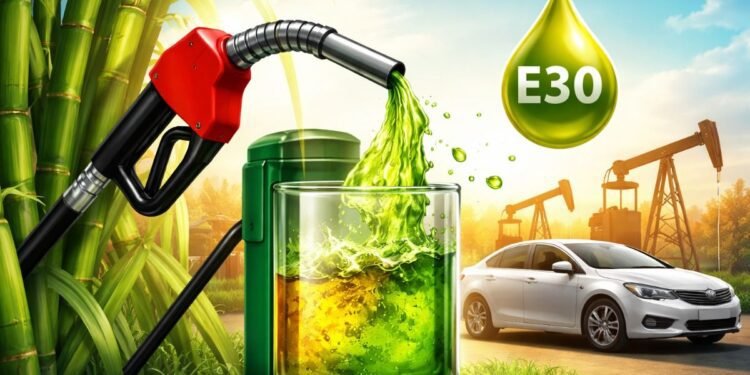 India Expands Ethanol Blending, E30 Petrol Rules Notified